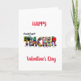 CARTE ENSEIGNANT ADJOINT HEUREUSE SAINTE-VALENTIN