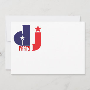 Carte enseigne de DJ