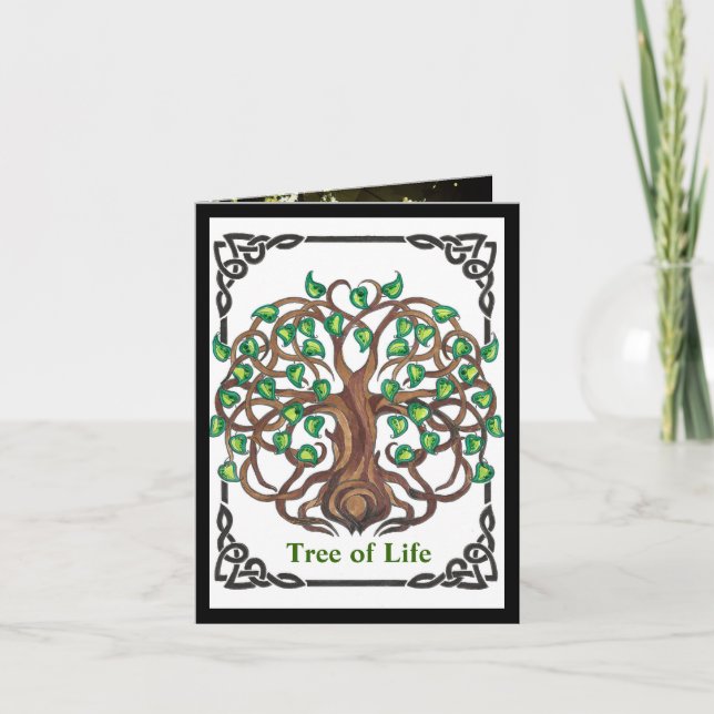 Carte Enseignement de l'arbre de vie (Devant)