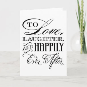 CARTE "ENSEMBLE"-AMOUR RIRE ET HEUREUX POUR TOUJOURS !