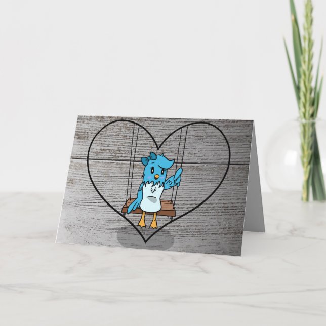 Carte Ensemble ou séparés vous êtes toujours dans mon cœ (Devant)