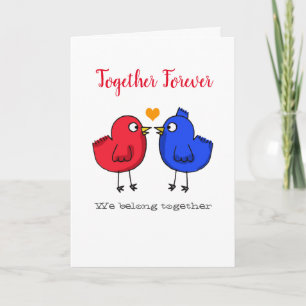 Carte ensemble pour toujours