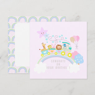 Carte Entraîner Animaux Rose
