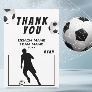 Carte entraîneur Merci de football