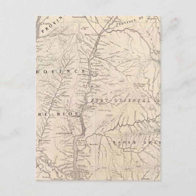 Carte, Entre Rios, Santa Fe, Soundtrack Postcard (Front)