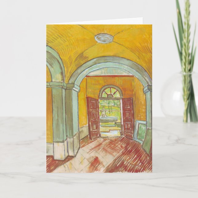 Carte Entrée Van Gogh Hall de l'hôpital Saint-Paul (Devant)