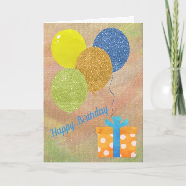 Carte Entreprise Anniversaire (Devant)