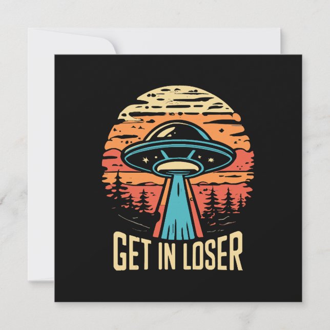 Carte Entrez loser (Devant)