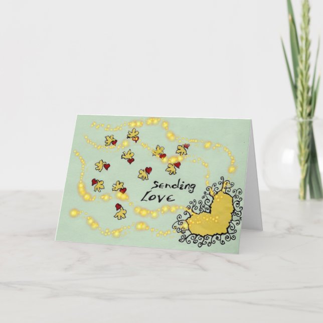 Carte envoi d'amour (Devant)