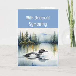 Carte Envoi d'amour et de prières Sympathie Temps de la