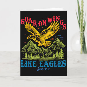 Carte Envolez-Vous Sur Des Ailes Comme Des Aigles Isaïe 