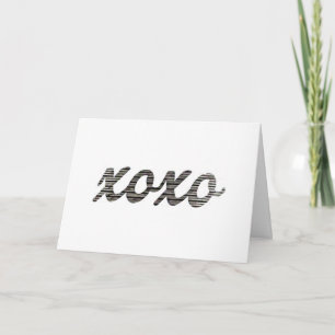 CARTE ENVOYER DES KISSES ET DES HUGS À CELUI QUI ME MANQ