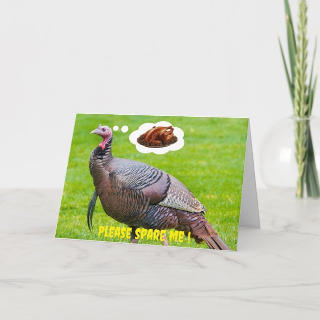 Carte Épargnez-moi ! (Devant)
