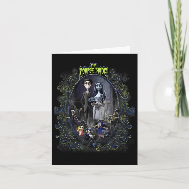 Carte Épouse Corpse L'Épouse Et L'Ampoule ; Le Cadre D'E (Devant)