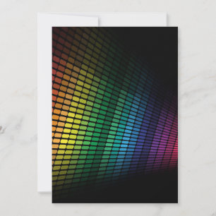 Carte Equaliseur multicolore