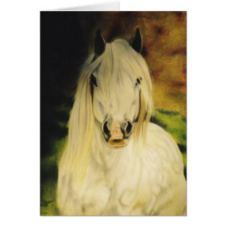 Carte équine "de poney de Shetland"