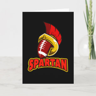 Carte Équipe américaine de football spartiates Logo spor