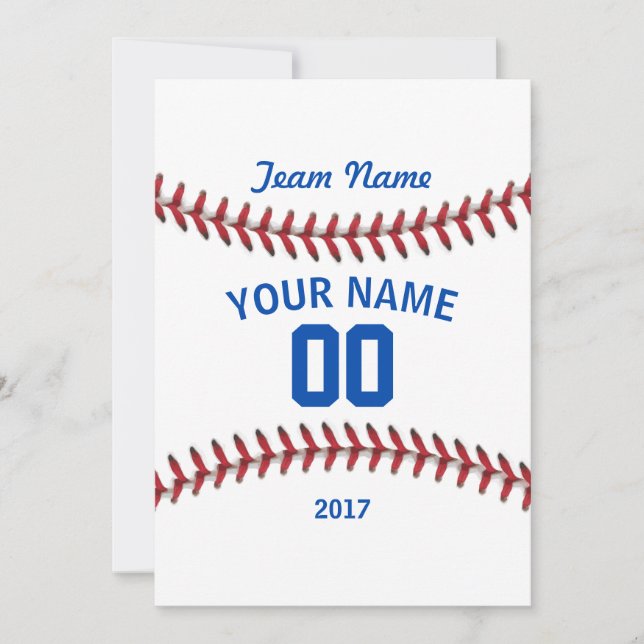 Carte Équipe de baseball Sport (Devant)