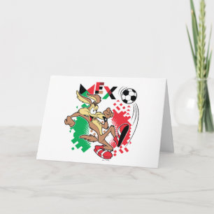 Carte Équipe de football du Mexique Graphique WILE E. CO