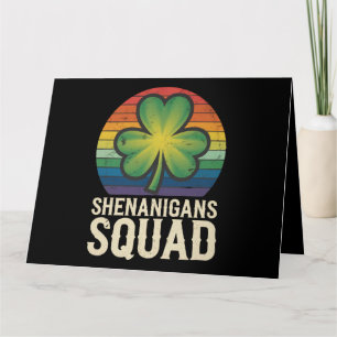 Carte Équipe de Shenanigans Saint-Patrick Correspondante