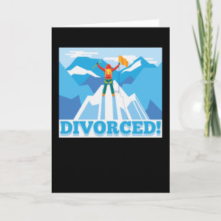 Carte Équipe de soutien de l'équipe de divorce amusante