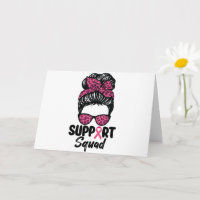 Équipe de soutien Nœud sale Guerrière rose Cancer