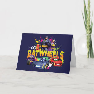 Carte Équipe de superhéros Batwheel™
