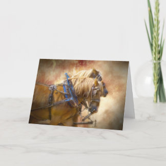 Carte Équipe d'ébauche en art numérique de harnais