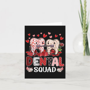 Carte Équipe dentaire Saint-Valentin Denstist Dentaire I
