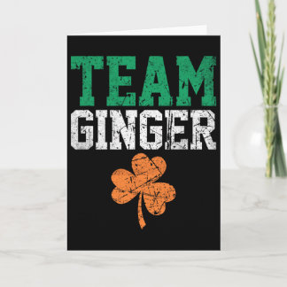 Carte Équipe Ginger