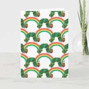 Carte Eric Carle   Le très affamé Motif Caterpillar