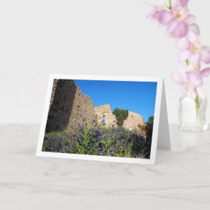 Carte Ermita de Santa Bárbara, Portrait Floral, Espagne