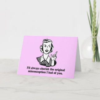 Carte Erreur de conception - Humour sarcastique