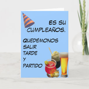 Carte Es su cumpleaños.