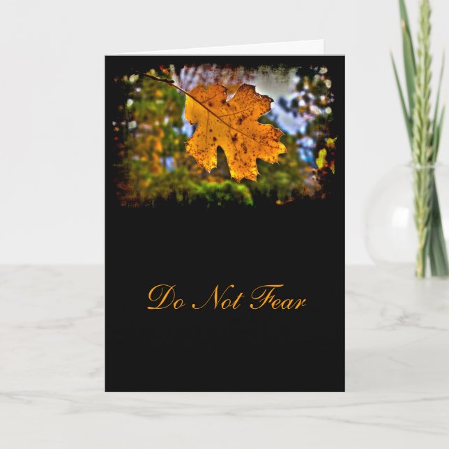 Carte Esaïe 41:10 Encouragement (Devant)