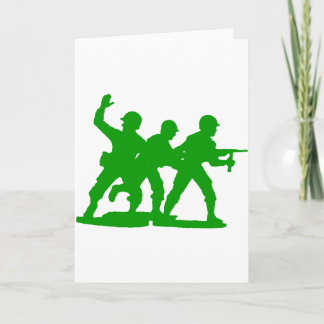 Carte Escadron des hommes de l'armée