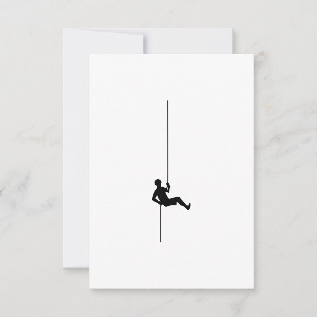 Carte Escalade rocheuse (Devant)