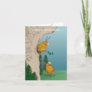 Carte Escalade rocheuse de Kiwi Bird