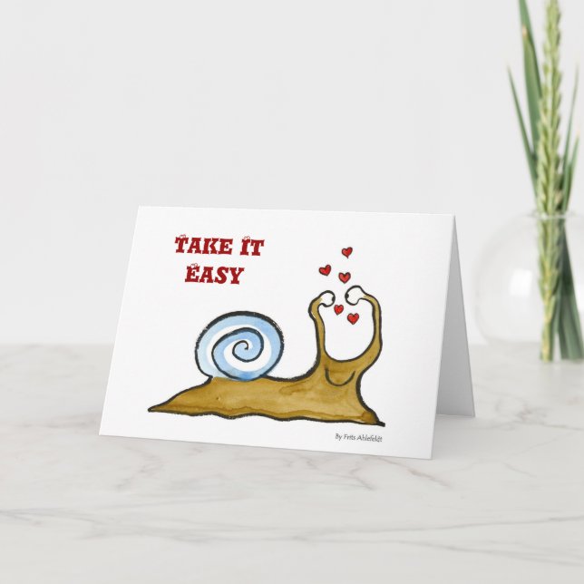 Carte escargot (Devant)