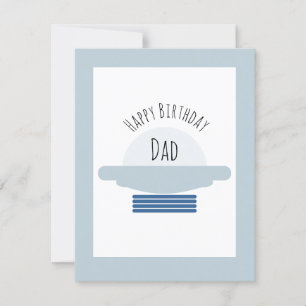 Carte Espace Joyeux Anniversaire Papa père grand-père ca