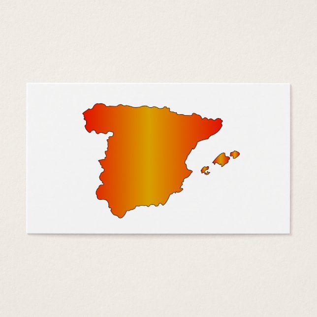 Carte Espagne (Devant)