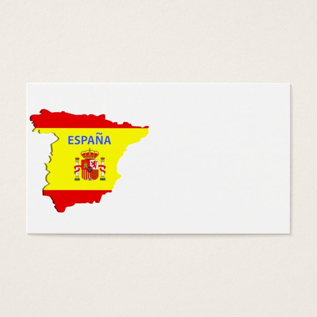 Carte Espagne (Devant)