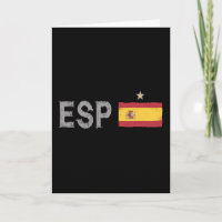 Espagne Football Fan Chemise Espagnole Drapeau