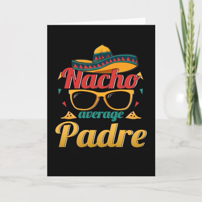 Carte Espagne Papa Padre Nacho Moyenne Mexique Espagne (Devant)