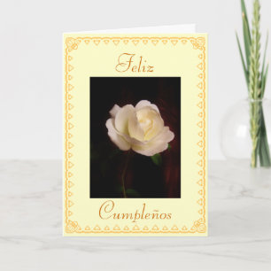 Carte Espagnol : Anniversaire Cumpleanos