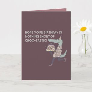 Carte Espérons que votre anniversaire n'est rien d'autre
