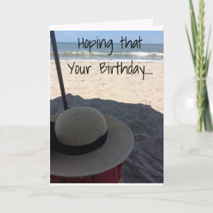 CARTE ESPOIR ANNIVERSAIRE EST AUSSI GRAND QU'UN "JOUR À 