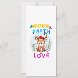 Carte Espoir Foi Amour