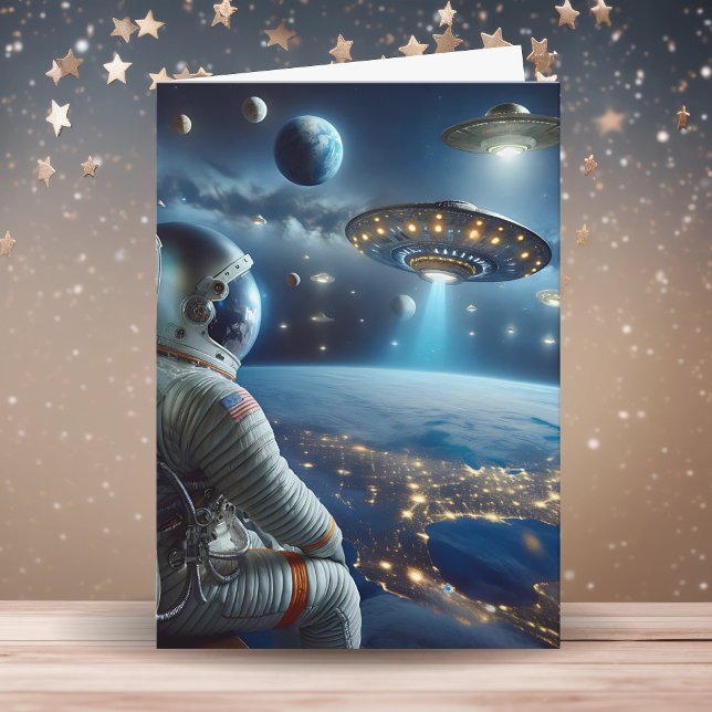 Carte Espoir que votre anniversaire soit hors de ce mond (Créateur téléchargé)