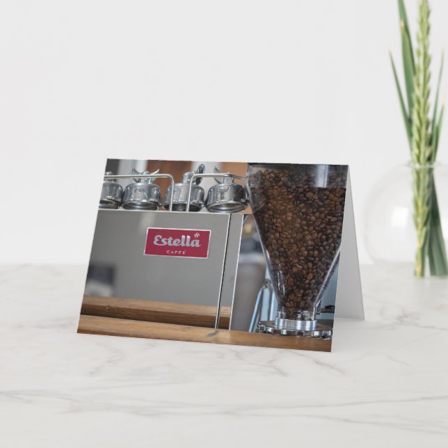 Carte Espresso Elégance : Un aperçu de Estella Caffè (Devant)